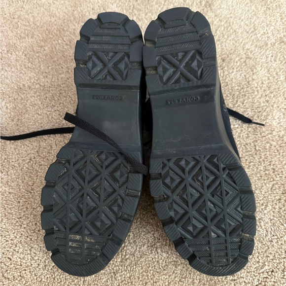 Converse Women's Black High-Tops - Picture 4 of 6